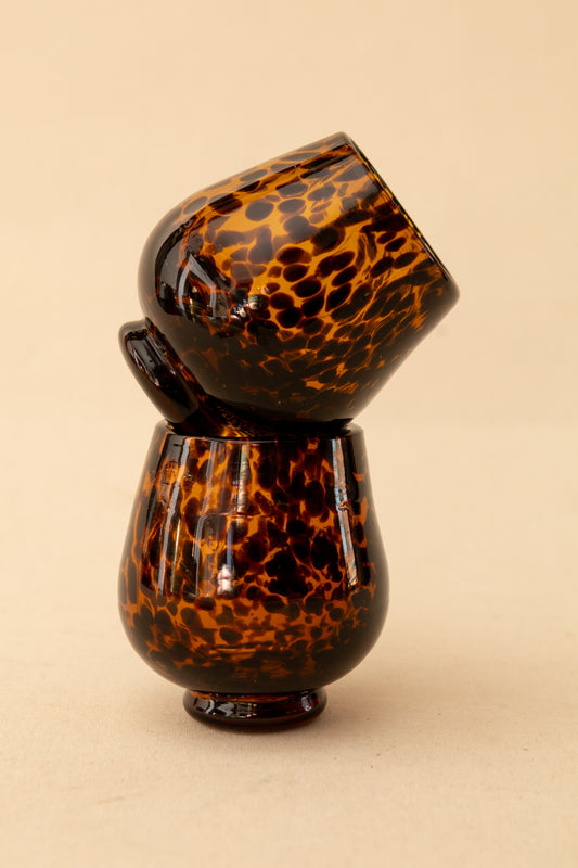 Hand-Blown Tortoiseshell Glasses