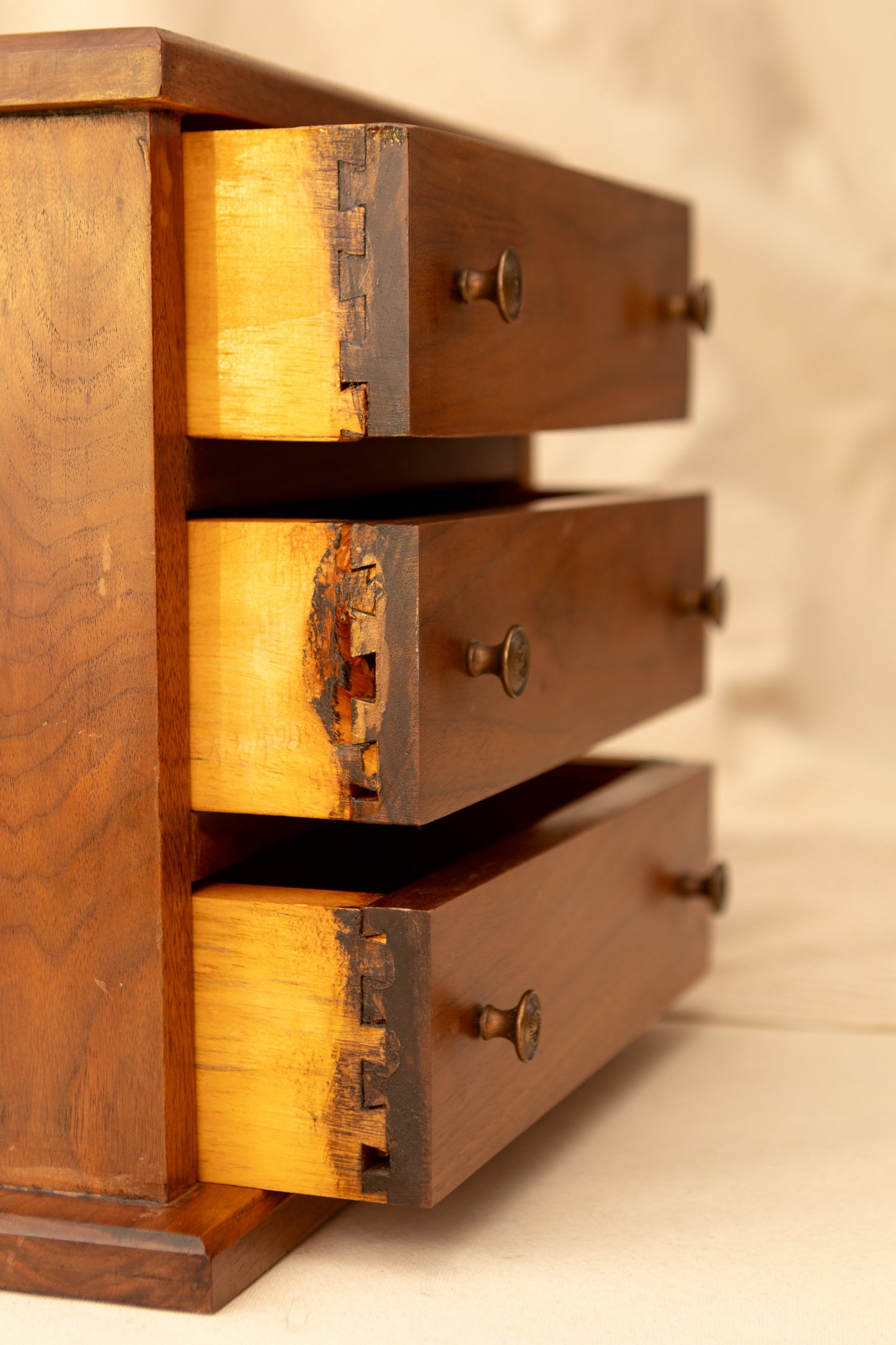 Small Handmade Wooden Dresser