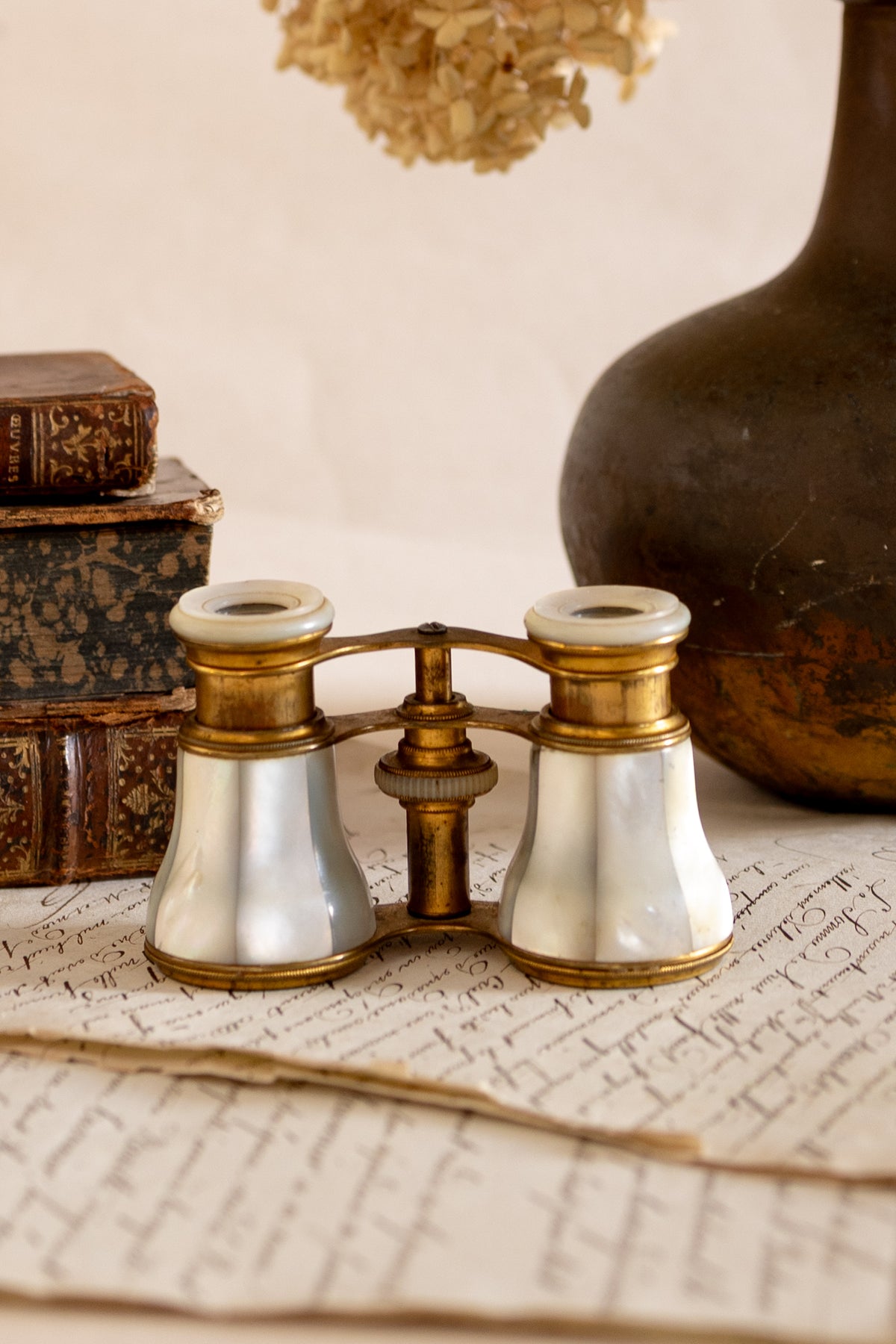 Mother of Pearl Opera Glasses