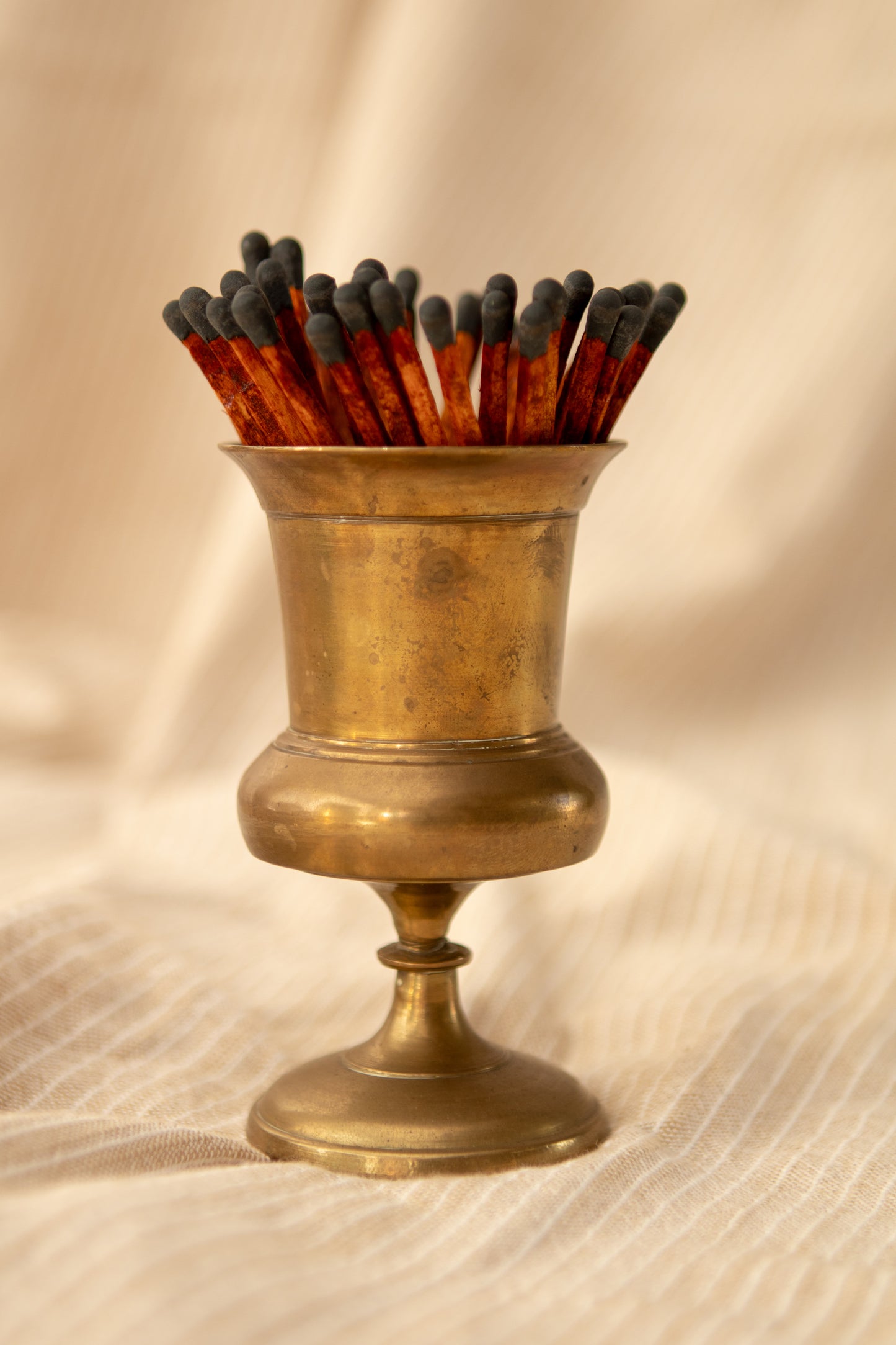 Brass Matchstick Holder