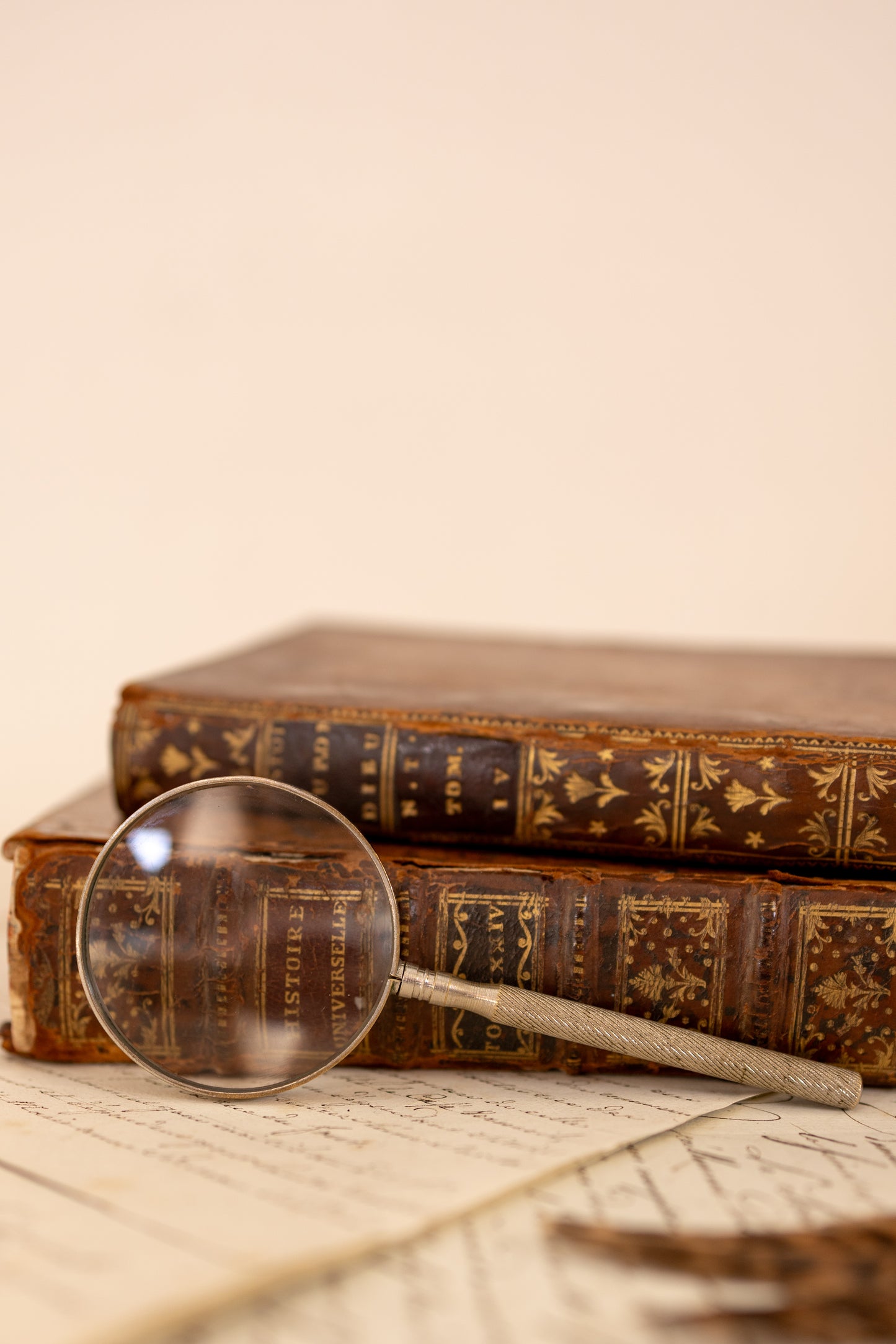 Silver Plated Magnifying Glass