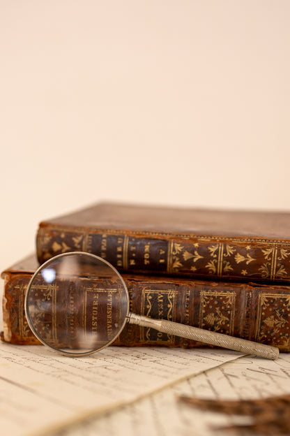 Silver Plated Magnifying Glass