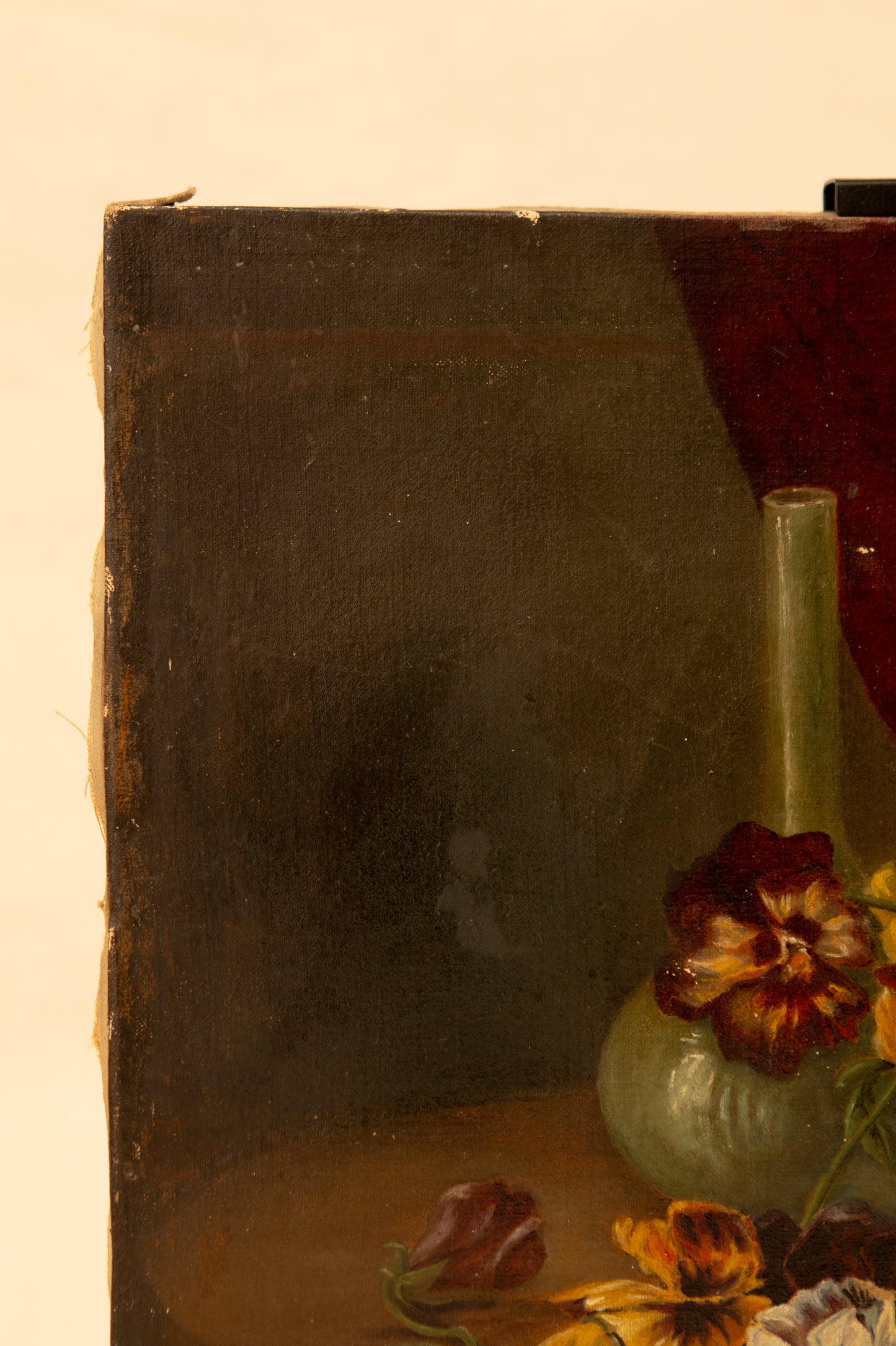 Pansies Still Life Oil Painting