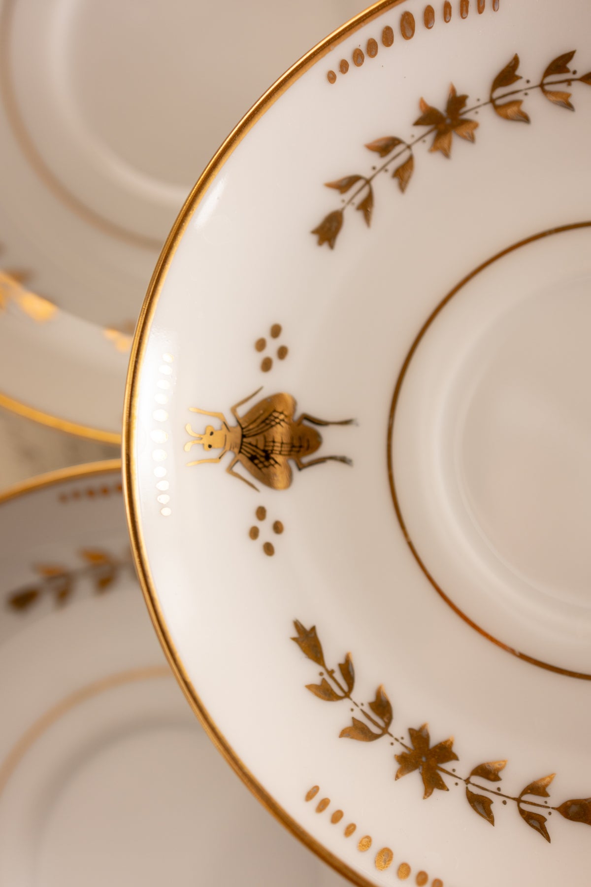 Hand Painted Bee Plate