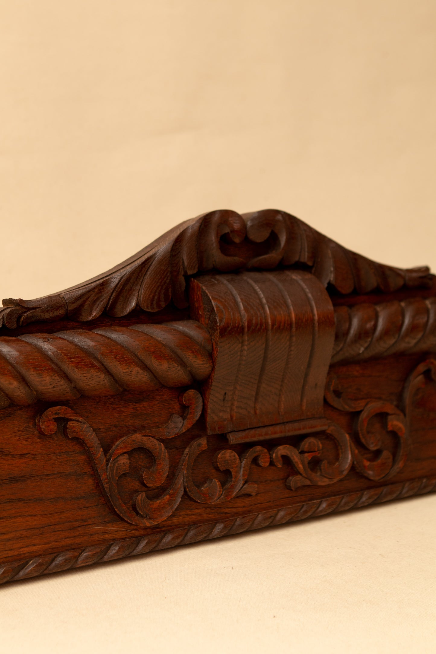 Wooden Carved Pediment