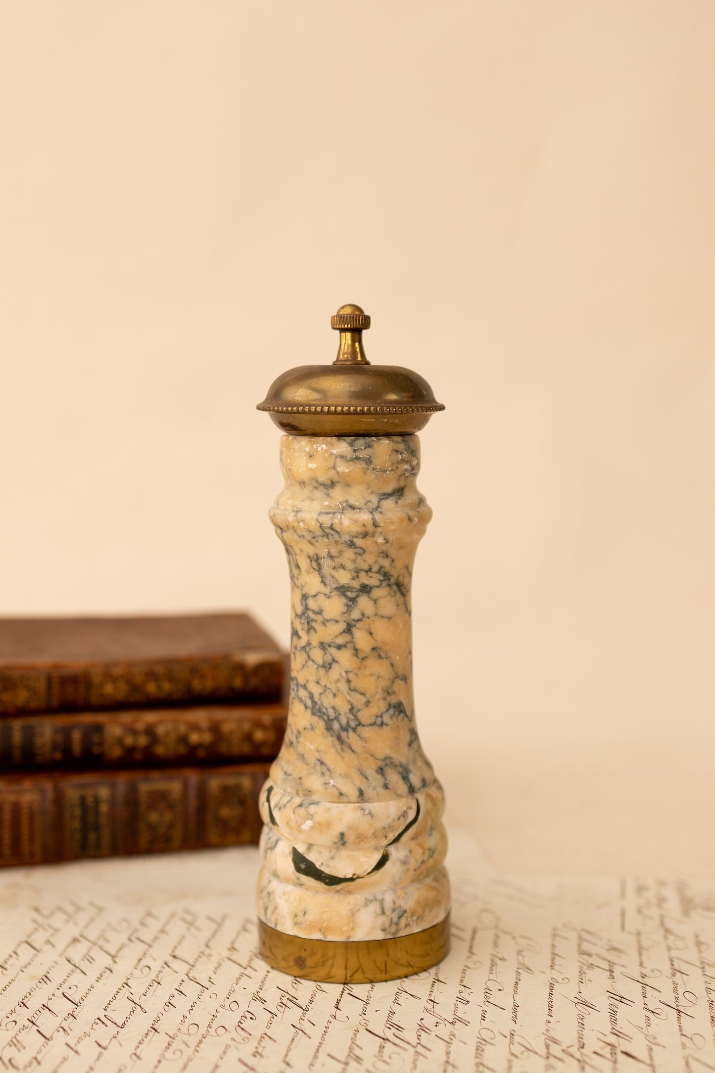 Italian Alabaster Peppermill