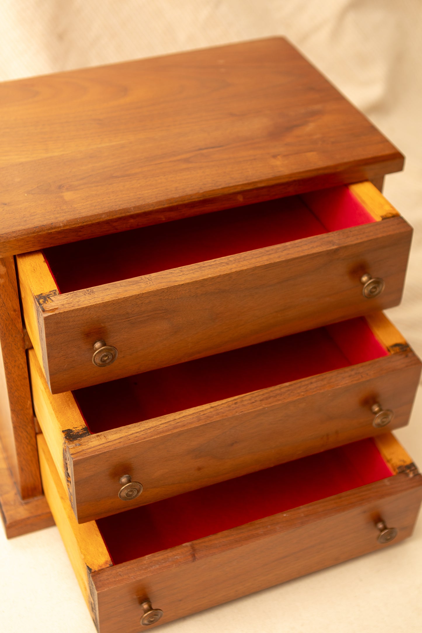 Small Handmade Wooden Dresser