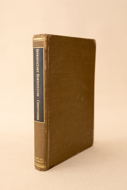 1958 Introductory Horticulture Book