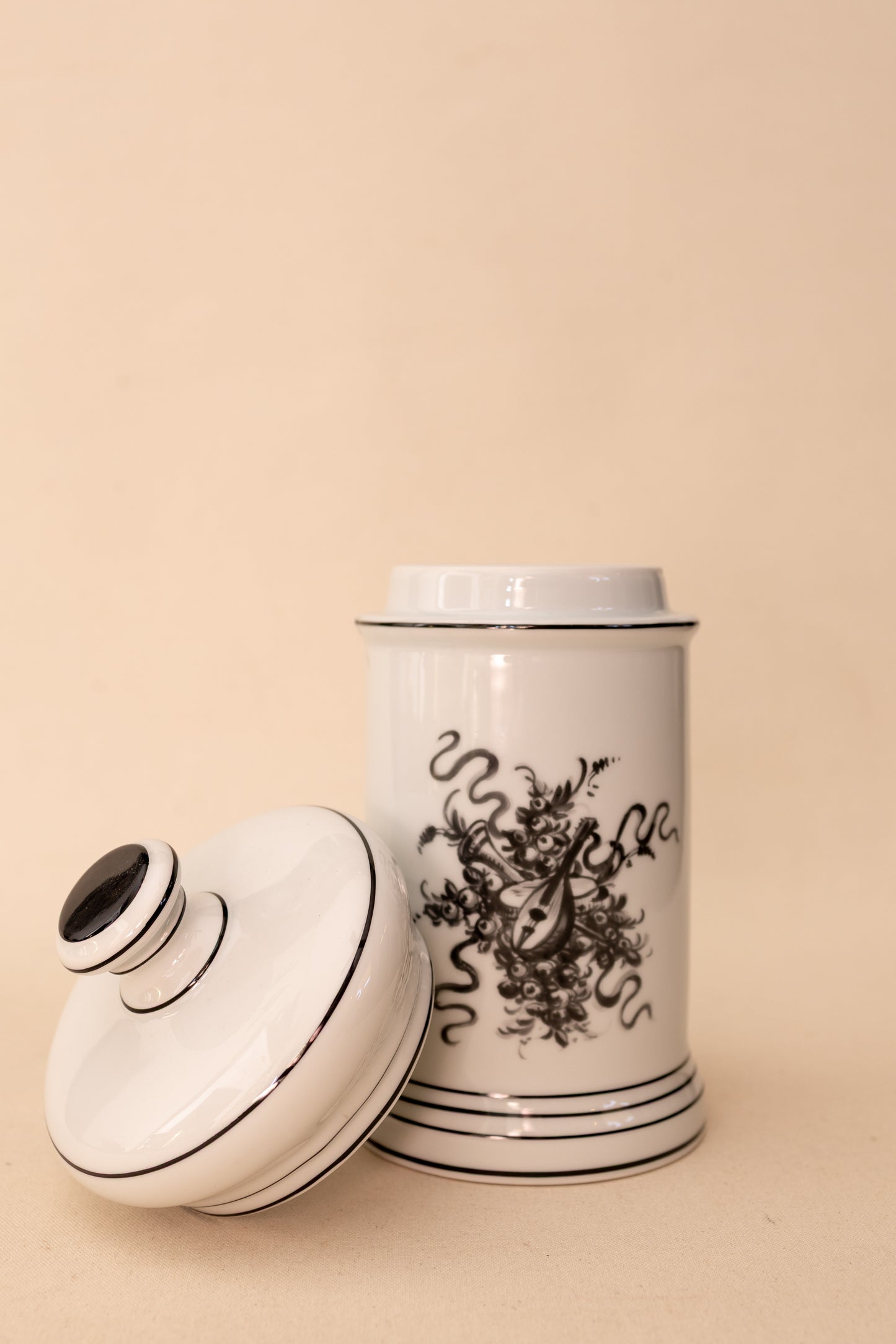 Large Limoges Apothecary Jar