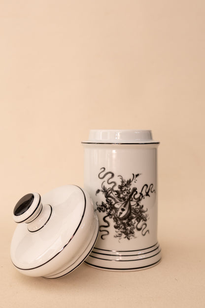 Large Limoges Apothecary Jar