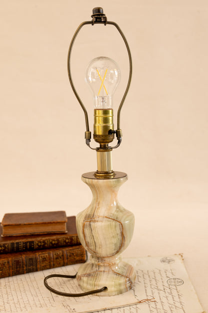 Green Onyx Lamp