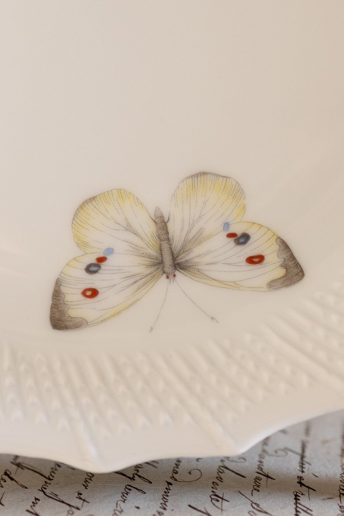 Limoges Butterfly Plate