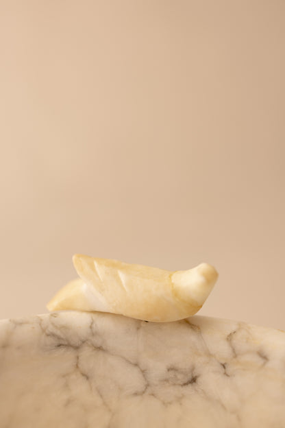 Alabaster Bird Bath