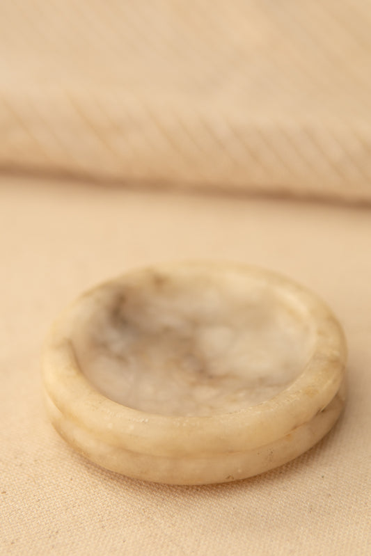 Alabaster Ring Dish (Lighter)