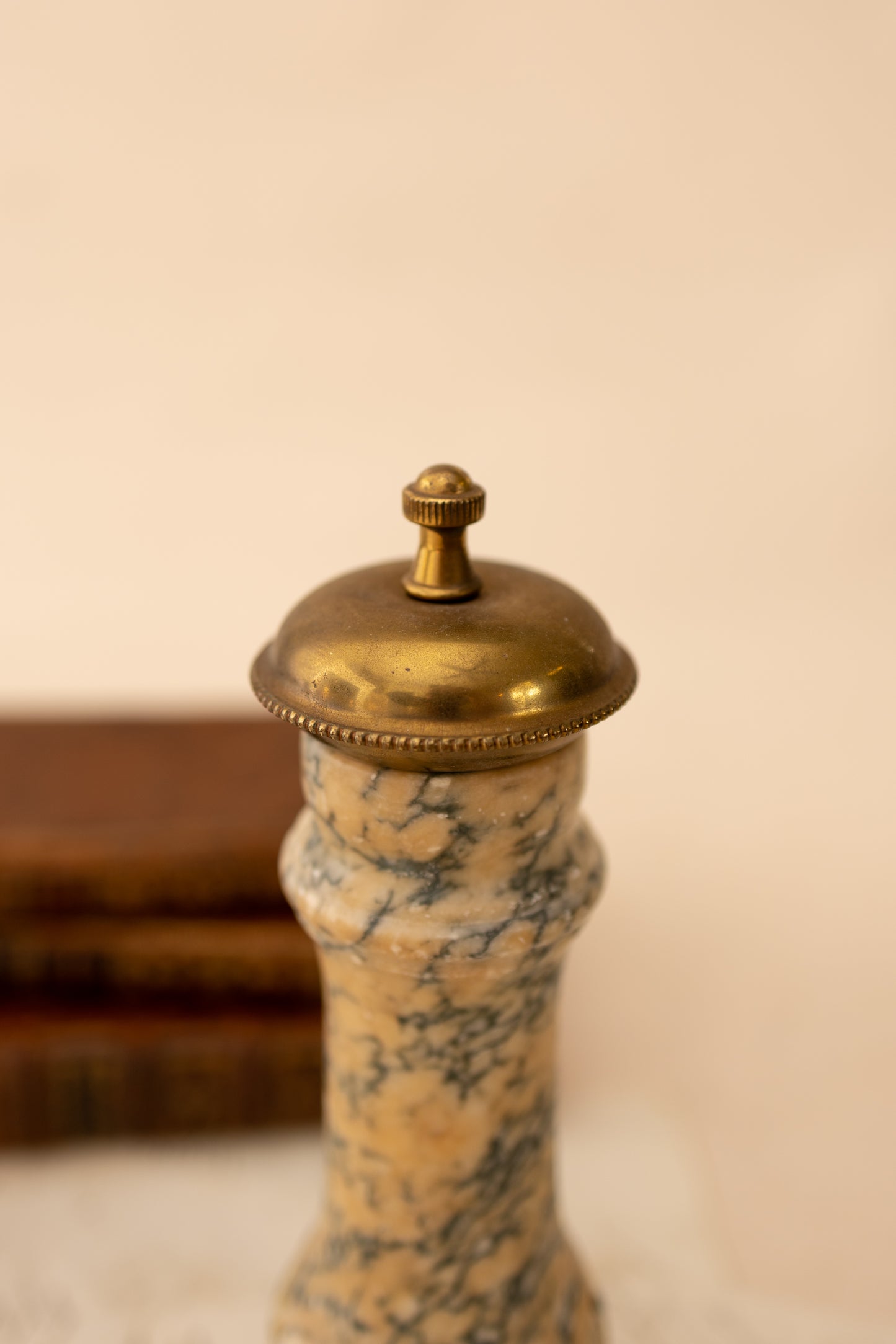 Italian Alabaster Peppermill