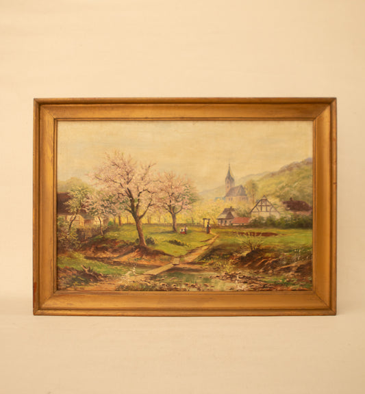 Oil Landscape on Canvas