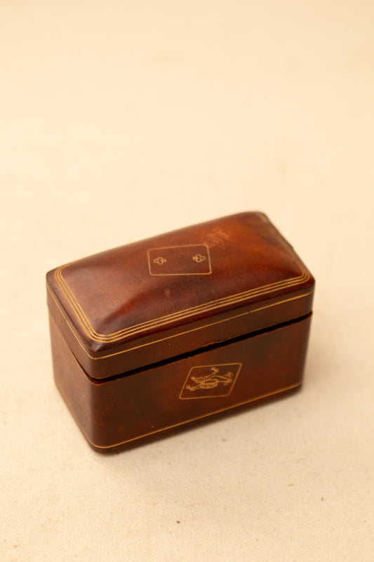 Italian Leather Double Card Holder