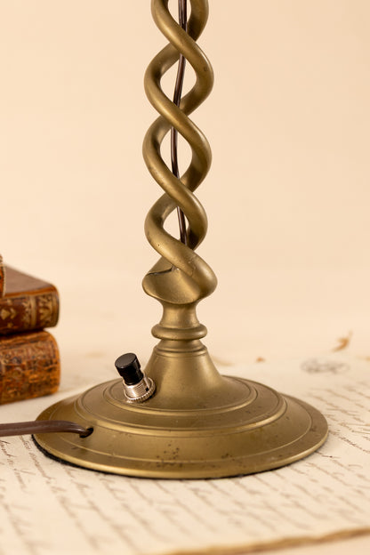 Brass Barley Twist Lamp
