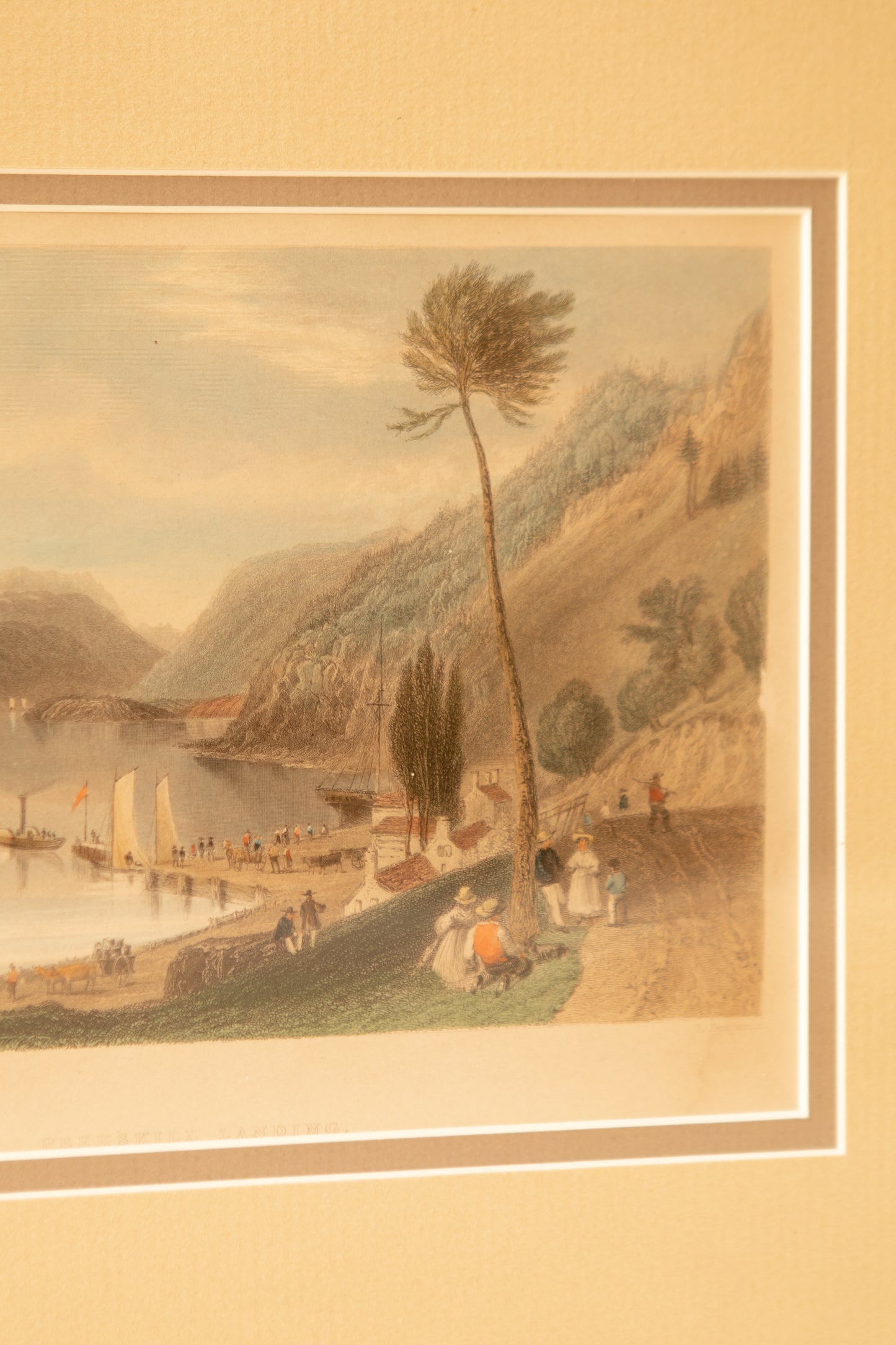 Hand-Colored Engraving