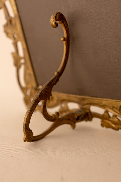 Ornate Cast Brass Picture Frame