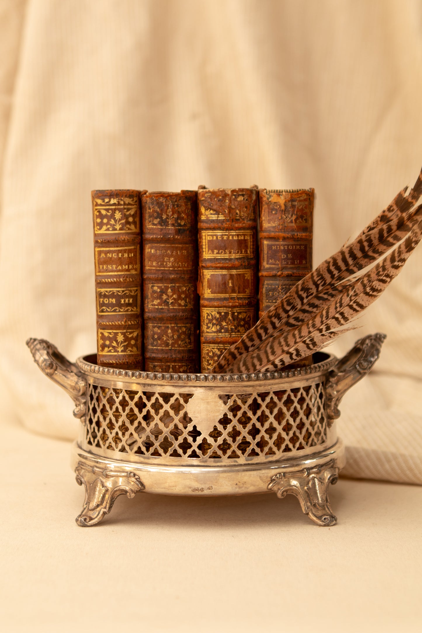 Silver-Plated Gallery Bowl