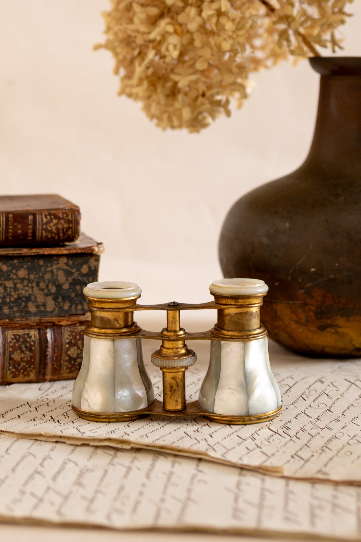 Mother of Pearl Opera Glasses