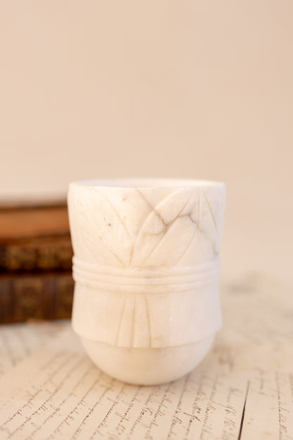 Alabaster Match Holder