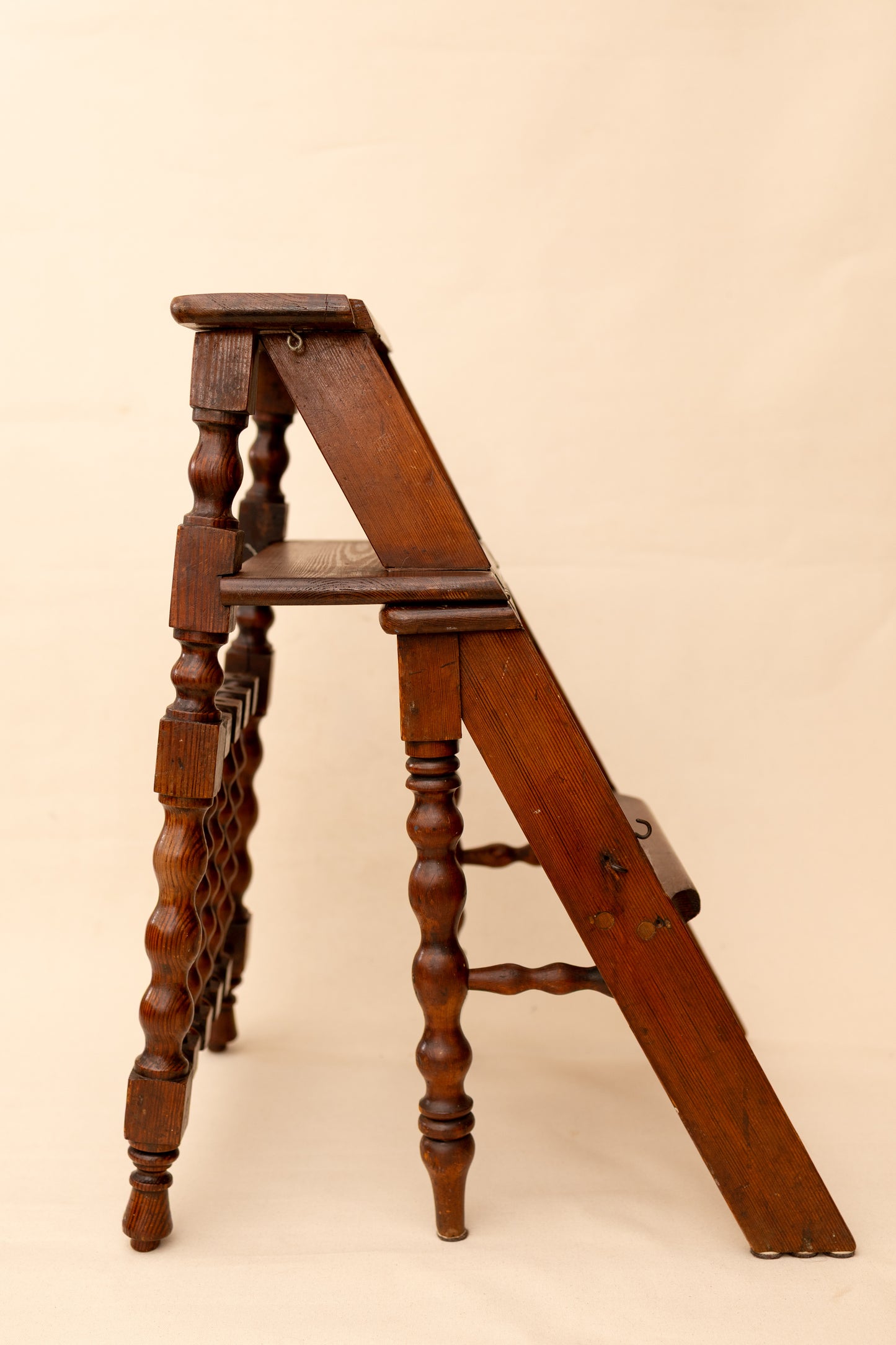 Antique Metamorphic Library Chair