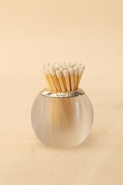 Sterling Silver & Glass Pyrogène