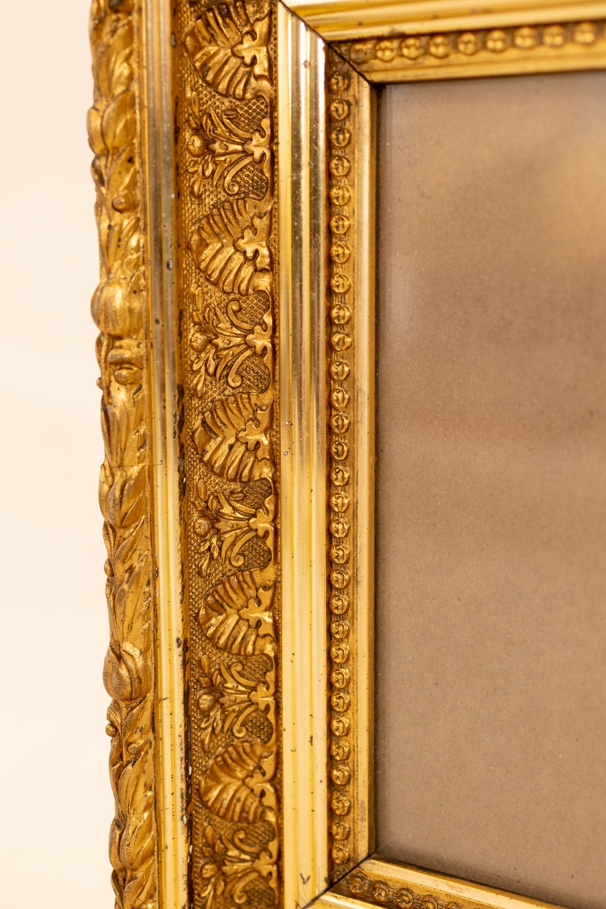 Antique Gilt Wood & Gesso Frame