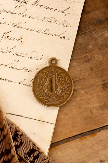 French 1869 Commemorative Medal
