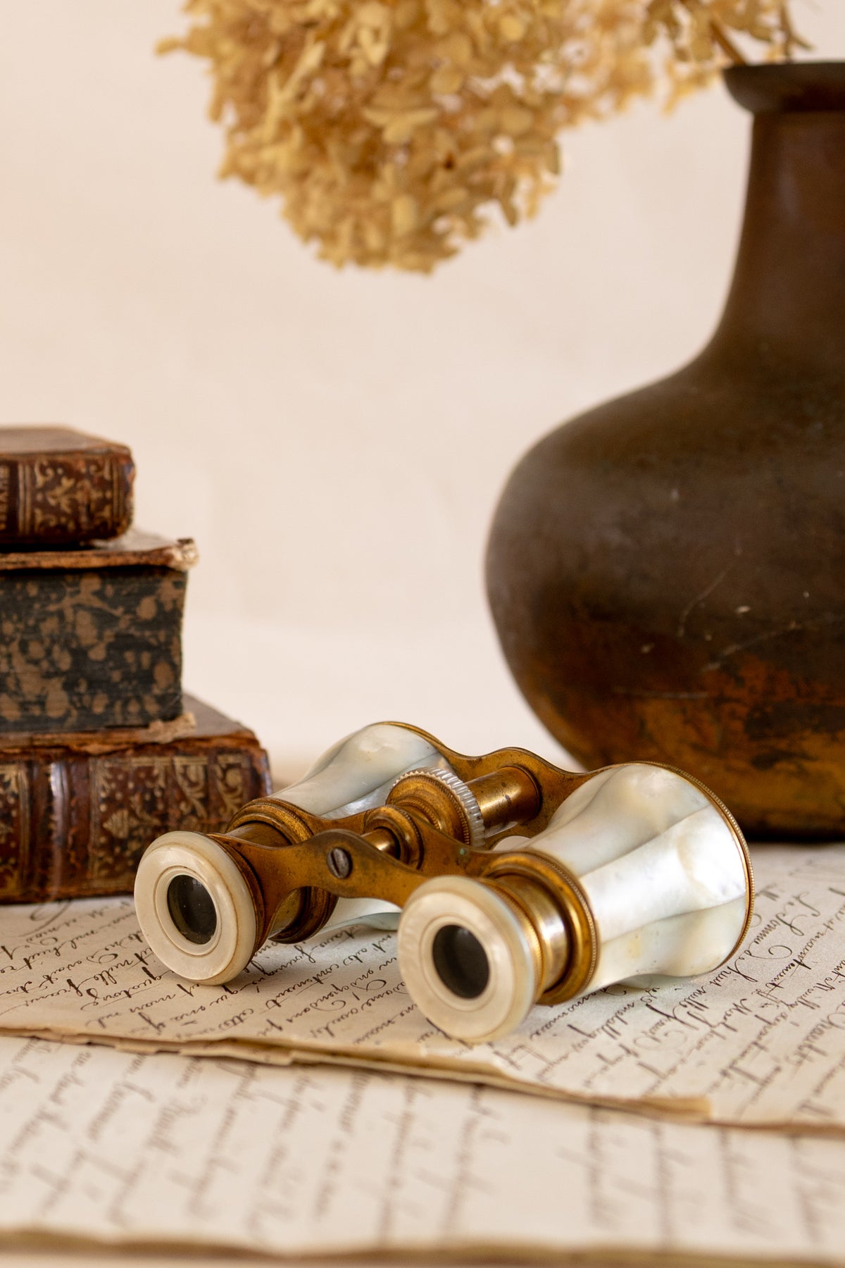 Mother of Pearl Opera Glasses