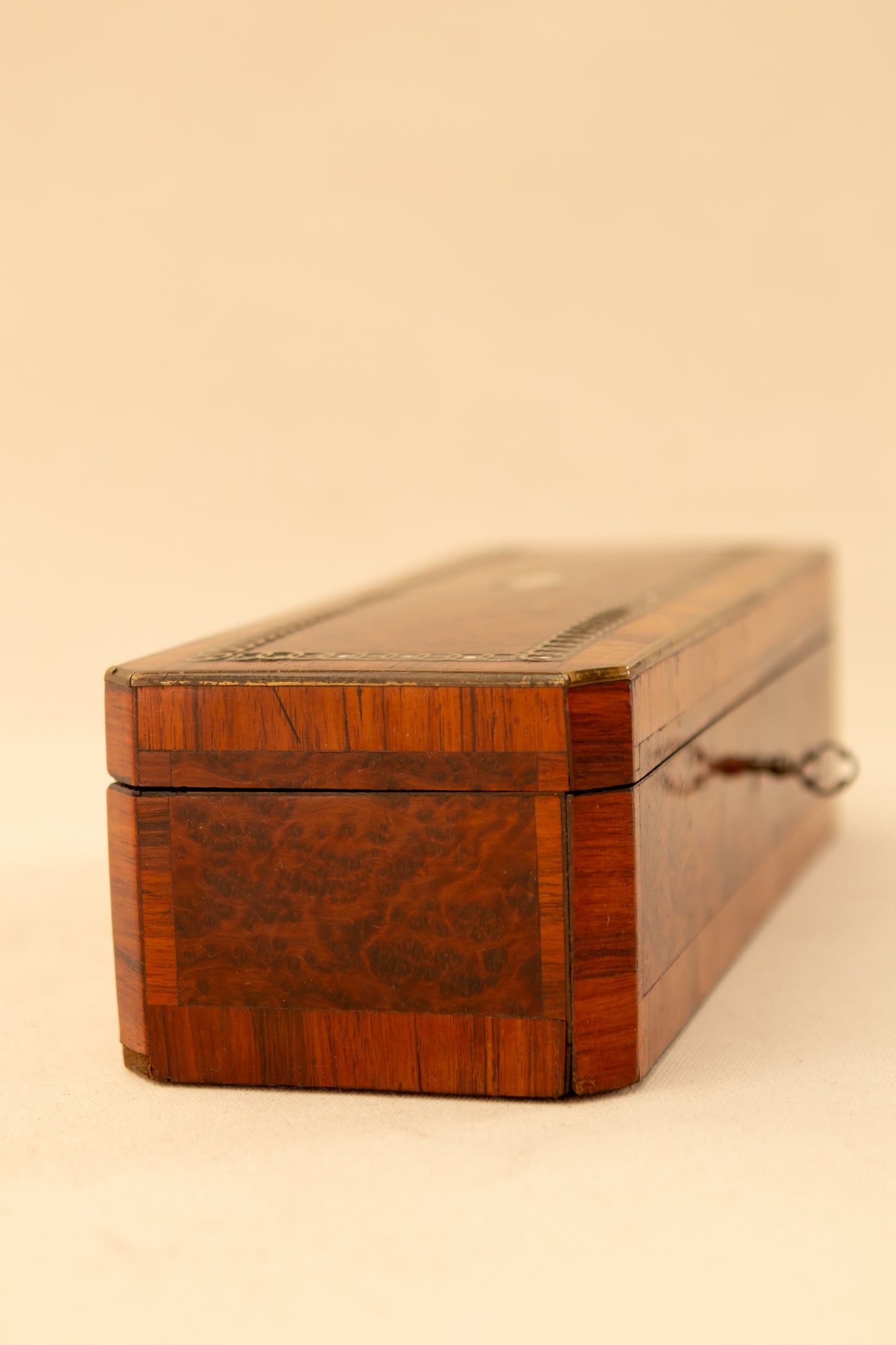 French Glove Box with Mother of Pearl Inlay