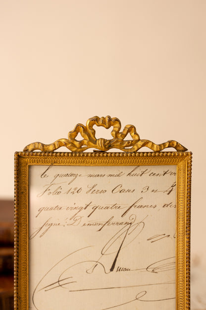 Brass Bow Frame