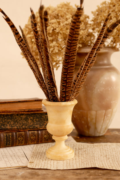 Italian Alabaster Urn Vase