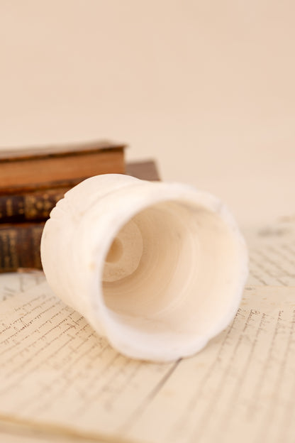 Alabaster Match Holder
