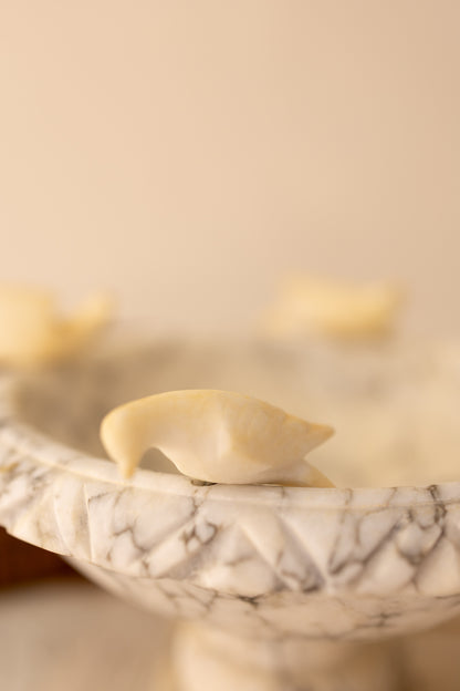 Alabaster Bird Bath