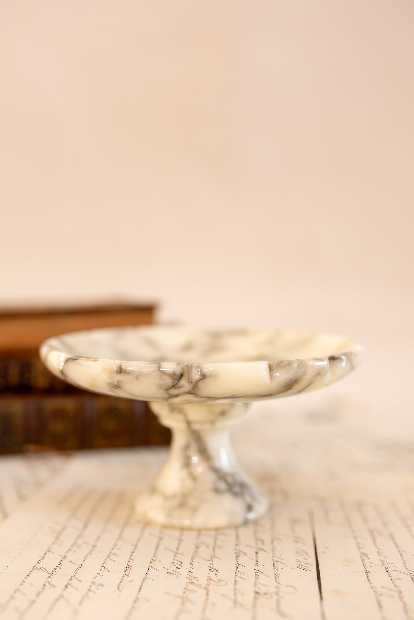 Mini Alabaster Compote