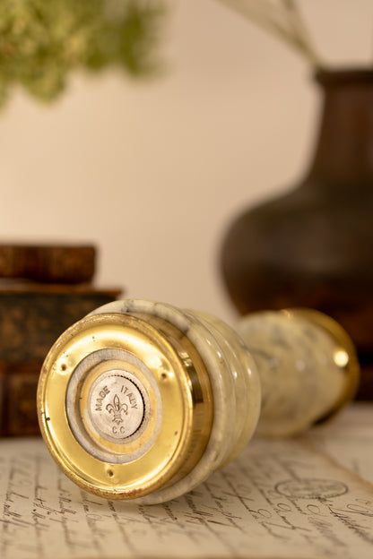 Italian Alabaster Pepper Mill