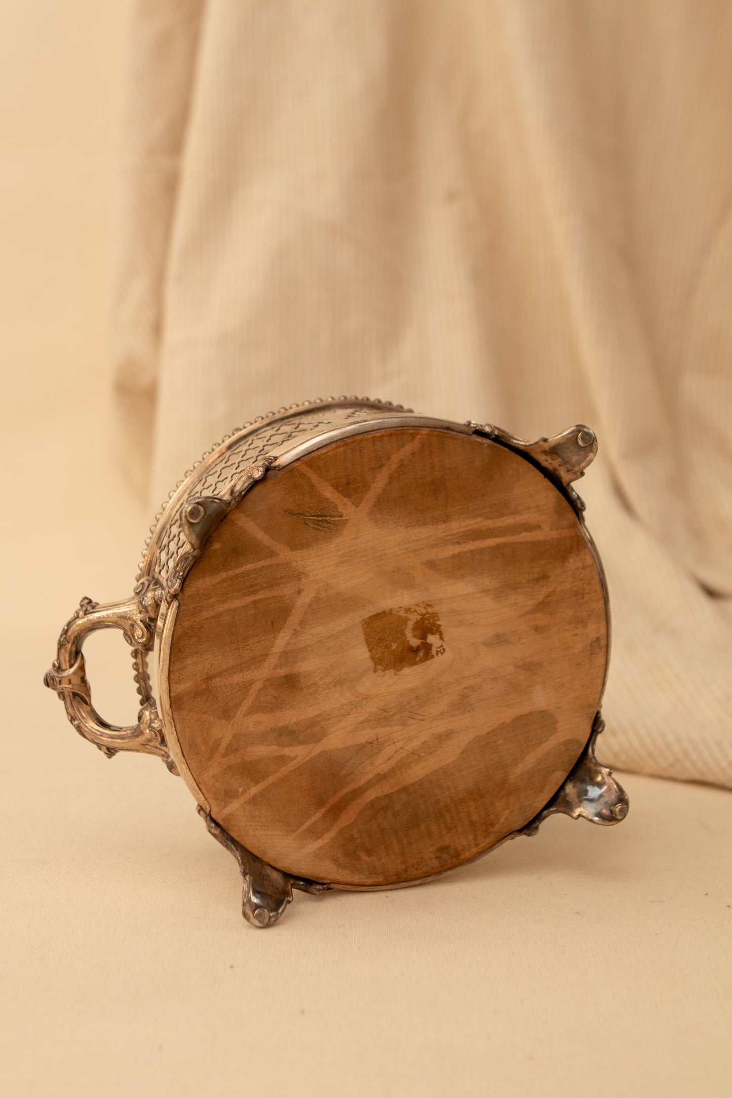 Silver-Plated Gallery Bowl