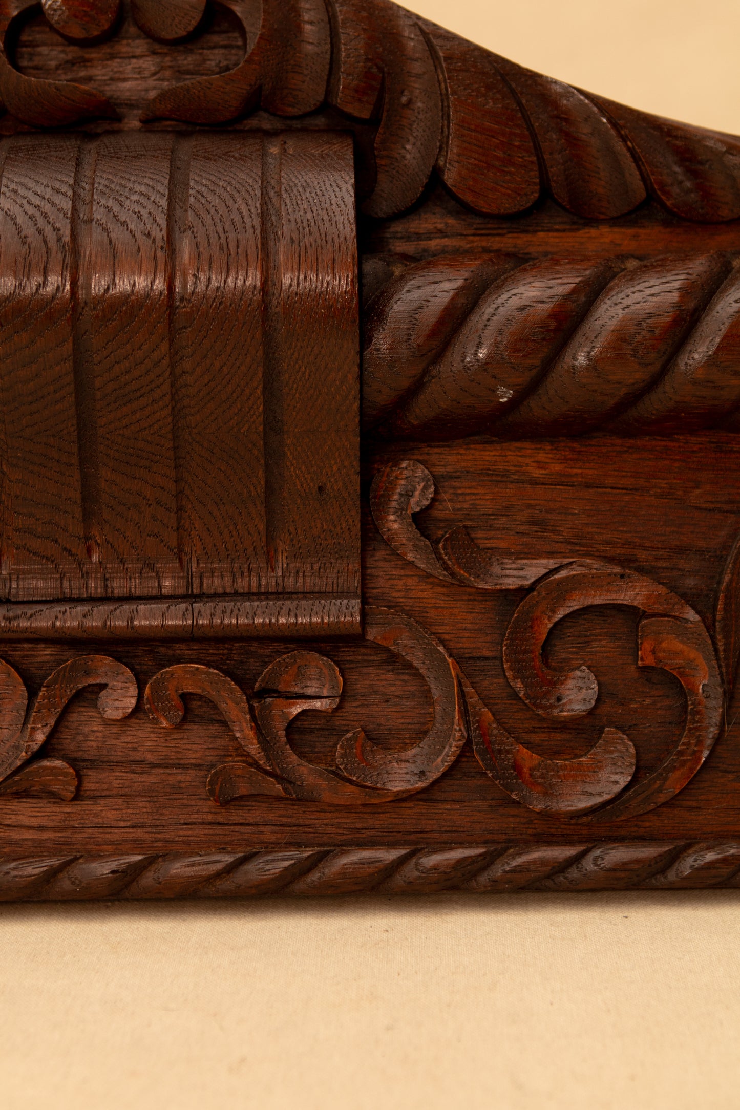 Wooden Carved Pediment