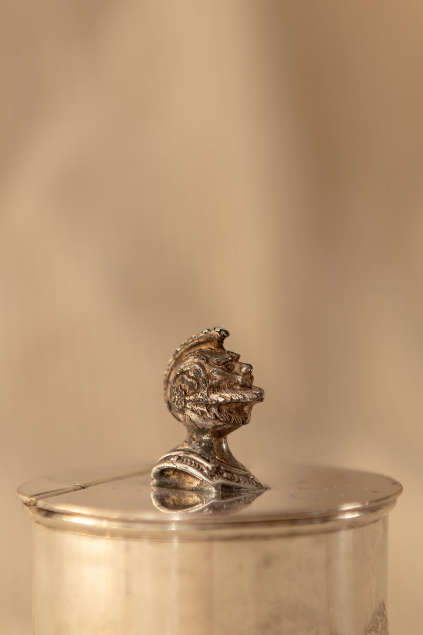 Silver-Plated Tea Caddy