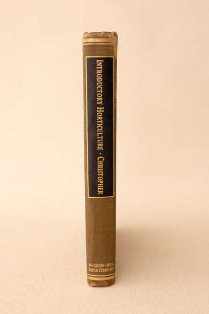 1958 Introductory Horticulture Book