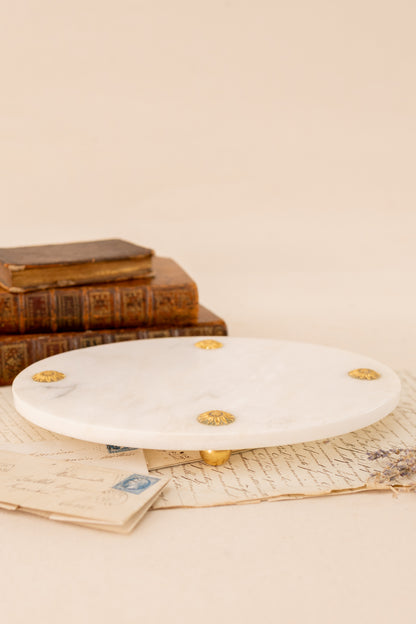 Alabaster Vanity Set with Tray
