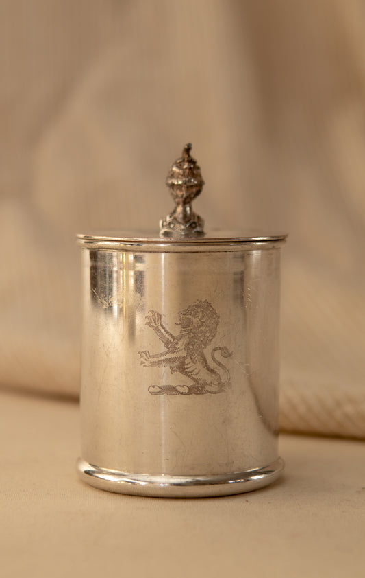 Silver-Plated Tea Caddy