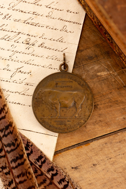 1908 Belgian Cattle Medal
