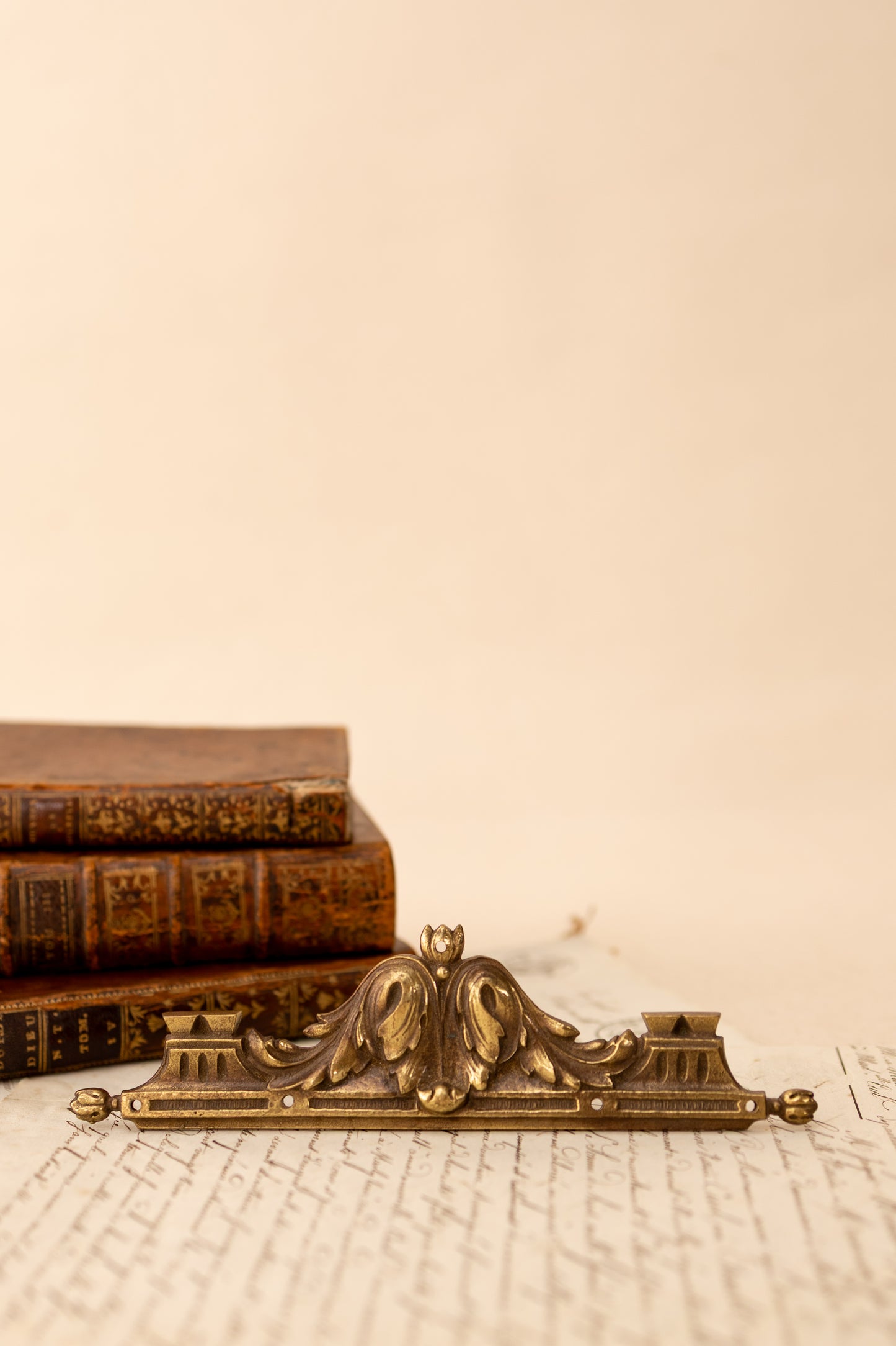 Brass Pediment