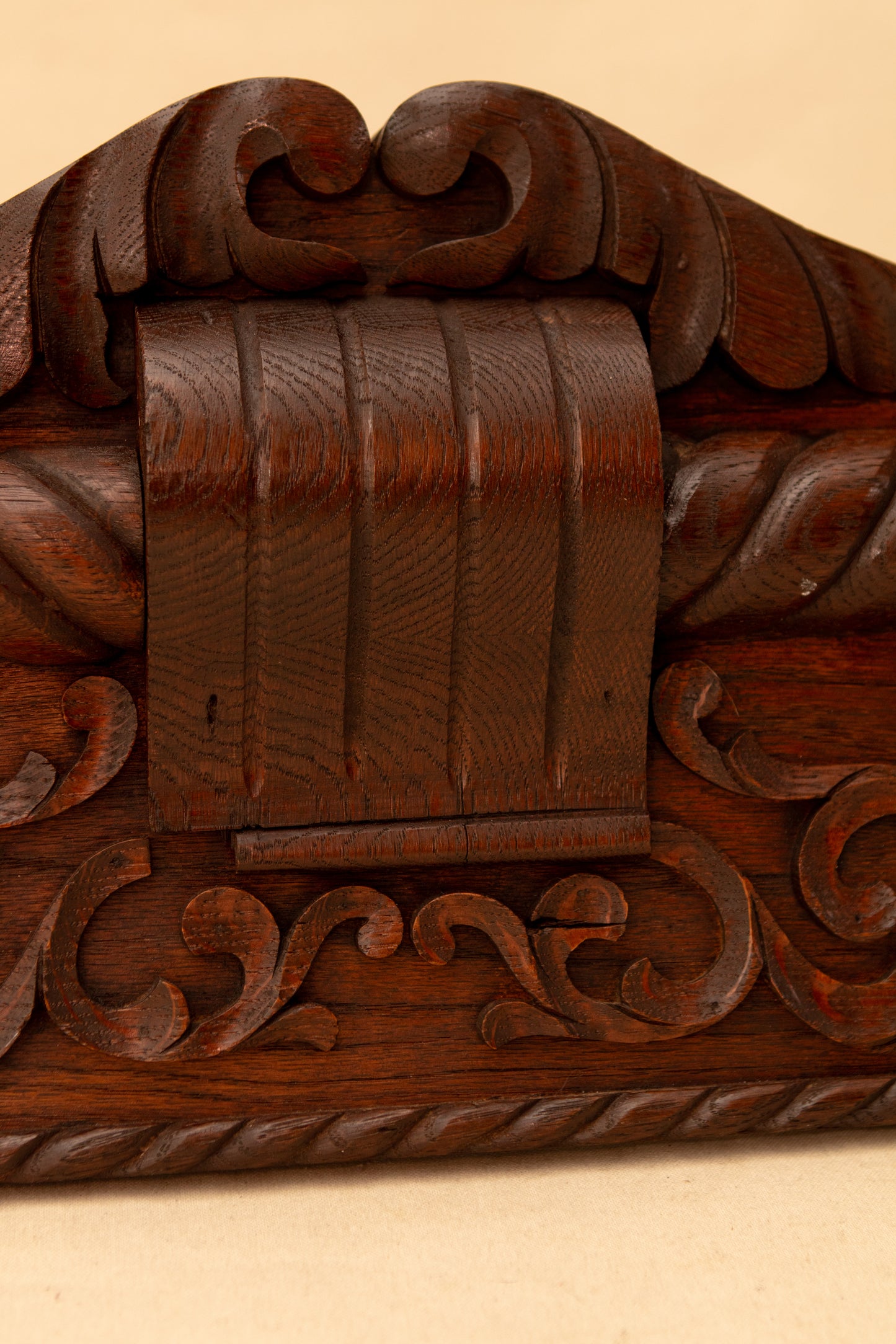 Wooden Carved Pediment