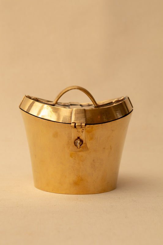 Brass Hat Box