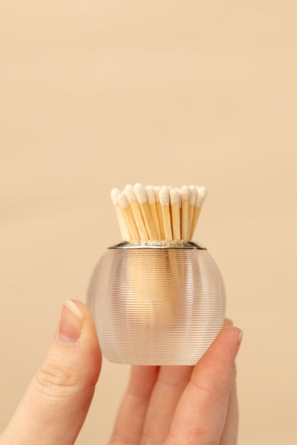 Sterling Silver & Glass Pyrogène